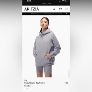 ARITZIA BOYFRIEND HOODIE